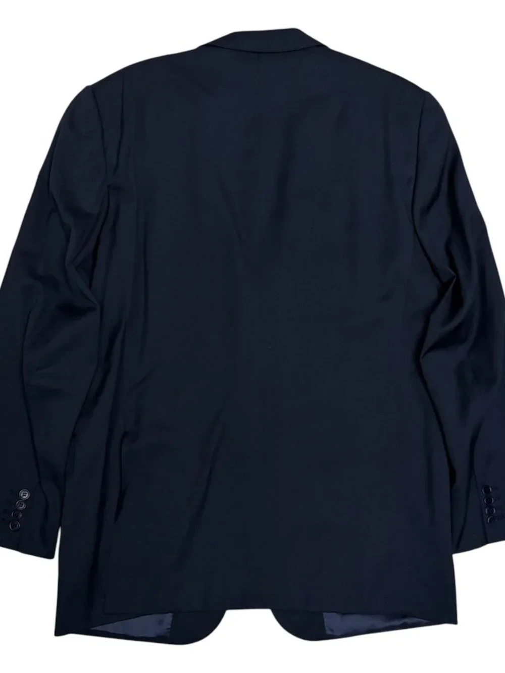 ZEGNA Luxury Designer Blazer Blue Business Casual Formal Jacket Mens 46L